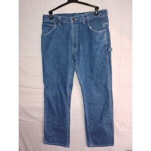 Key Carpenter W 34 X  L 32 Denim Mens Workwear Blue Jeans RN# 17754